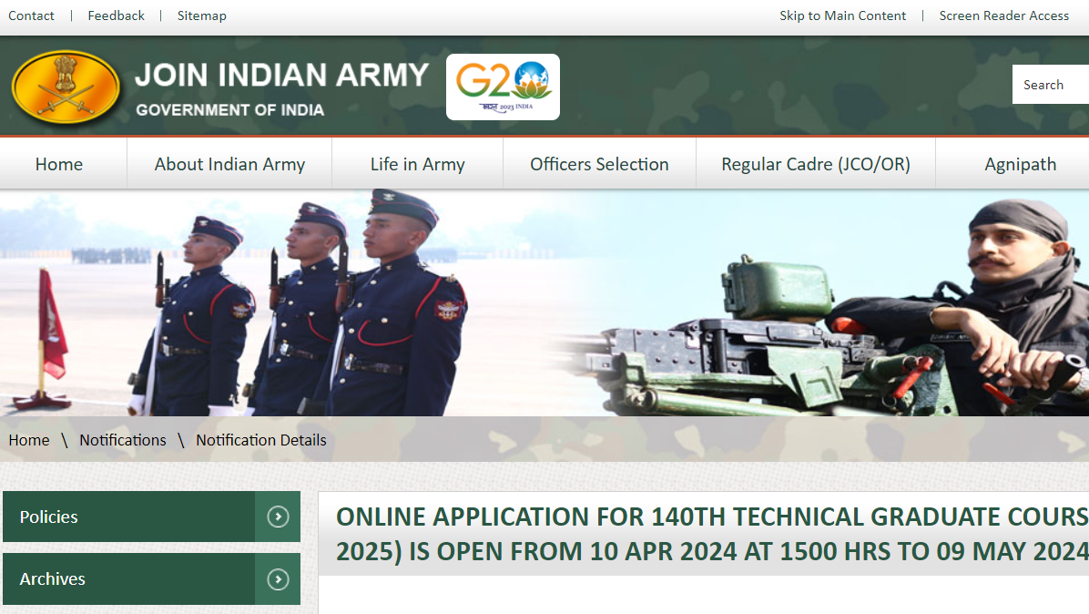 Indian Army TGC-140